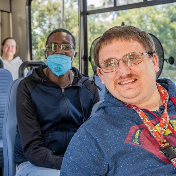 AFI clients on the bus