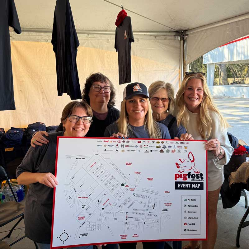 AFI volunteers at Lakeland Pigfest